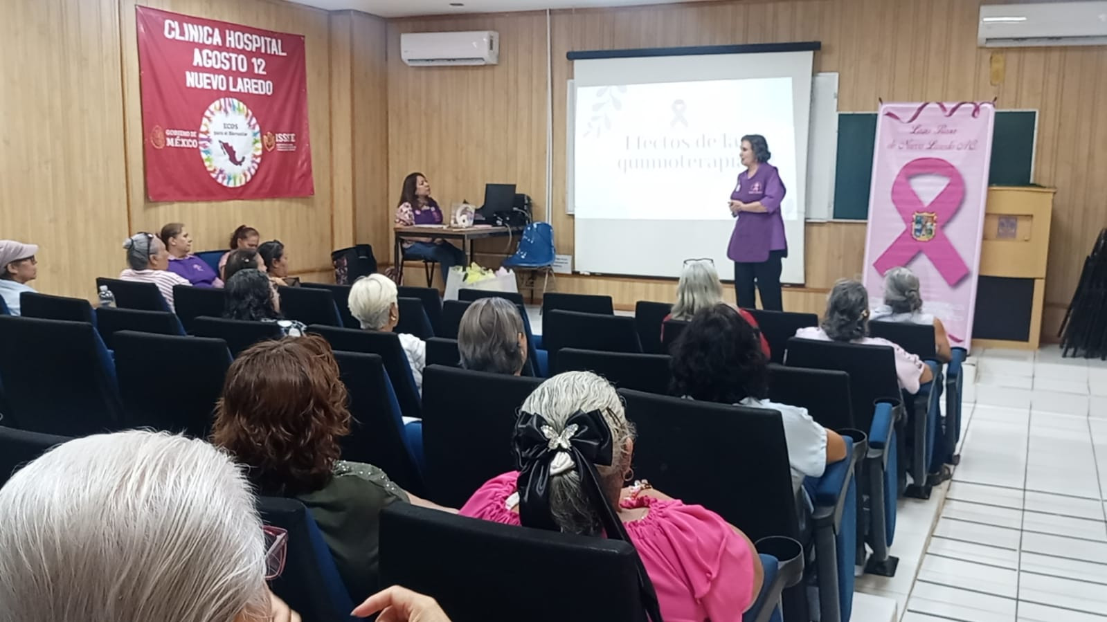 Ofrece Lazo Rosa talleres para disminuir impacto de quimioterapias