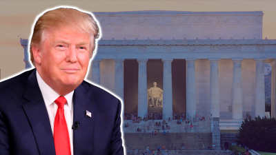 Trump advierte con hasta 10 años de prisión por vandalizar el Monumento a Lincoln