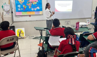 Concientizan a estudiantes sobre consecuencias de cometer delitos