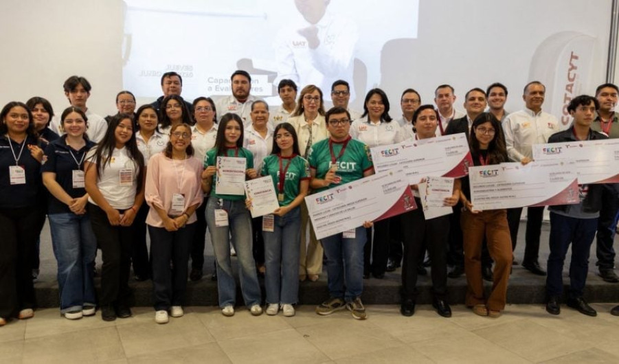 Tamaulipas reconoce a jóvenes talentos en ciencia y tecnología durante la FECIT 2026