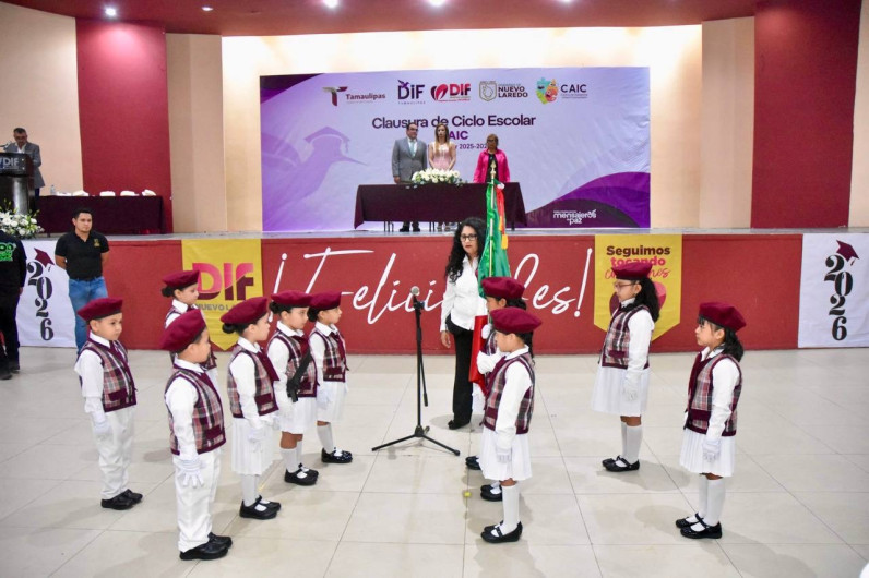 Gradúa DIF Nuevo Laredo a 120 alumnos de los centros de asistencia infantil comunitaria