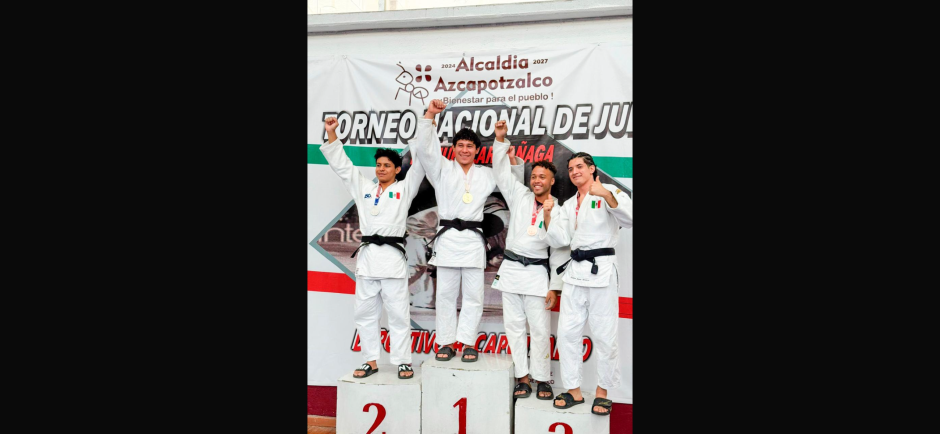 Alumno de la UAT conquista el oro en torneo nacional de judo