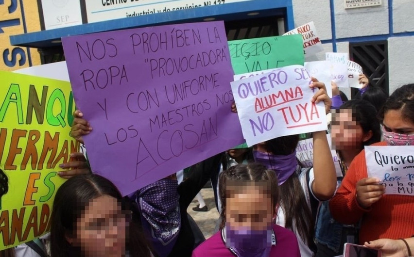 Alumnas de CBTis en Nuevo Laredo denuncian a maestros por acoso sexual 
