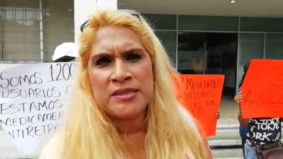 Protestan por falta de medicamento para personas con VIH