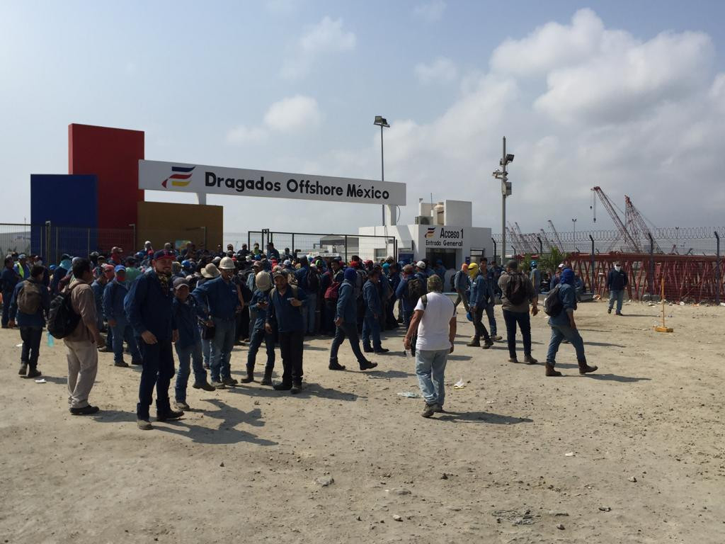 Confía Ayuntamiento en diálogo para resolver paro de labores en Dragados Offshore
