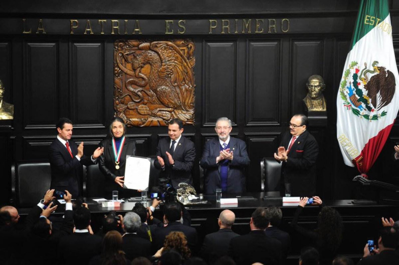 Julia Carabias, ganadora del premio Belisario Domínguez