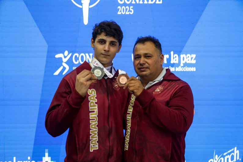 Destaca Tamaulipas con 14 medallas en la Olimpiada Nacional de pesas