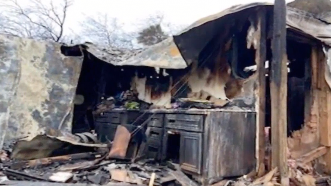 Familia de Mission pierde su casa por un voraz incendio