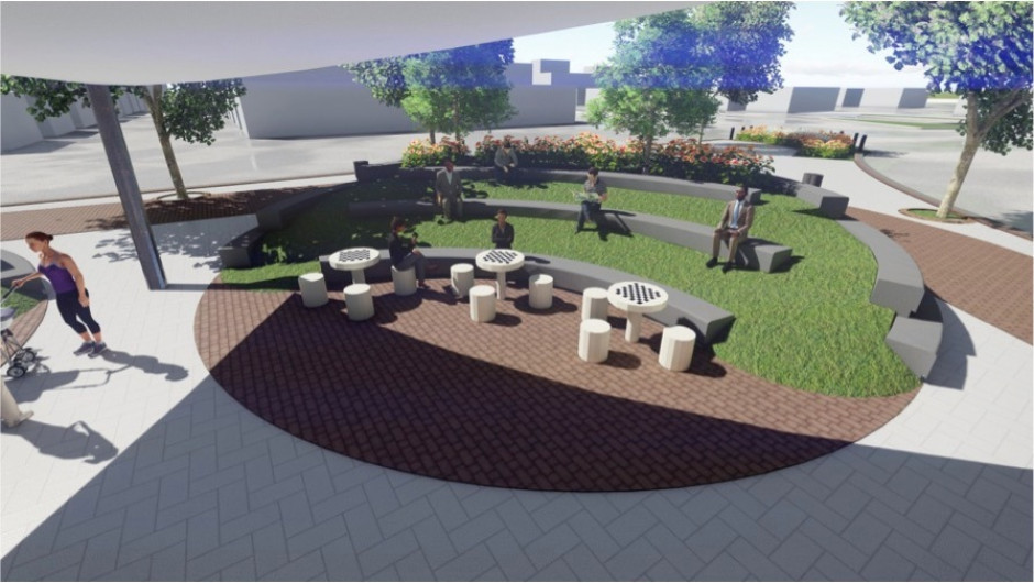 Descubren cuerpo de indigente en plaza Las Antorchas