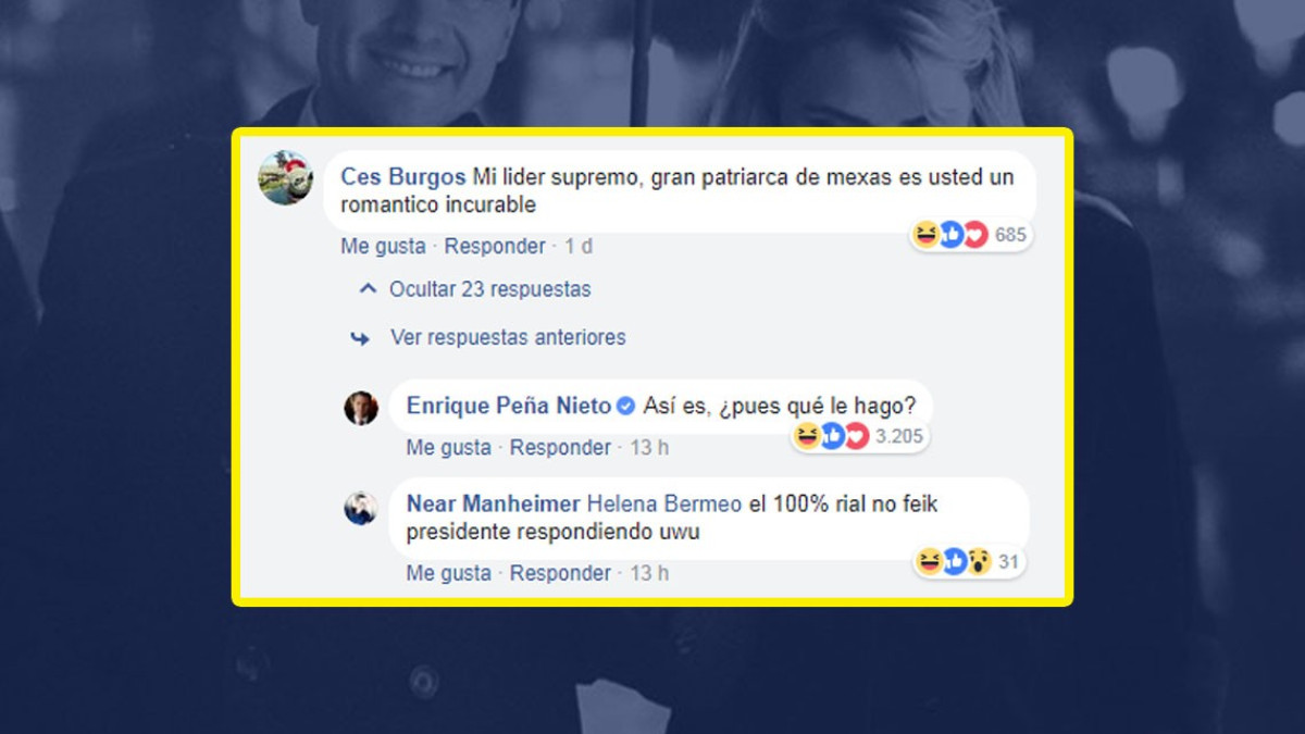 EPN responde a usuarios de Facebook