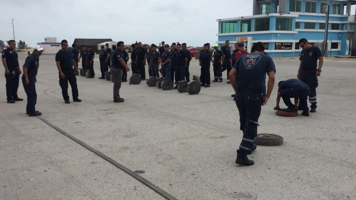 Bomberos de Ciudad Madero continúan capacitándose