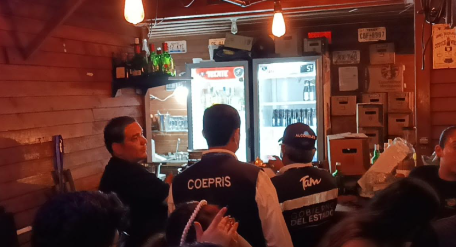 Inicia operativo de inspección de bares y cantinas en ciudad victoria