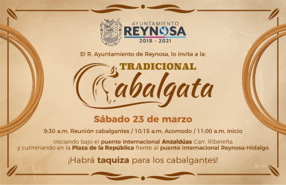 Más de 200 jinetes participarán en Cabalgata del 270 Aniversario