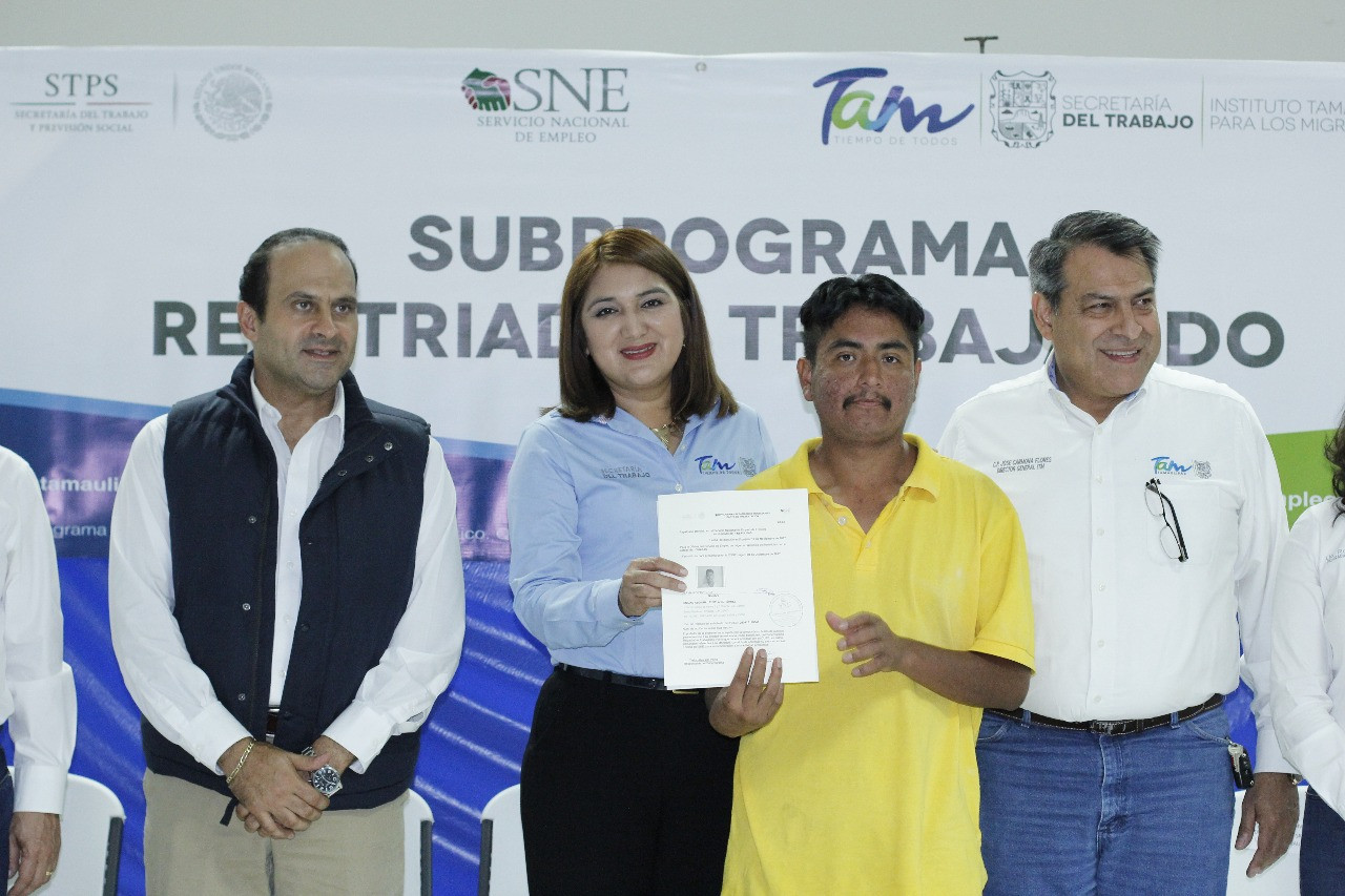 En Tamaulipas repatriados encuentran trabajo