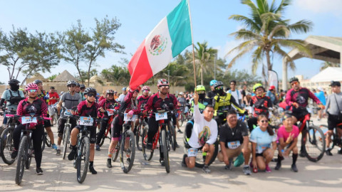 Más de 1500 jóvenes de todo Tamaulipas participan en la Jornada Nacional Rodada por la Paz y Contra las Adicciones