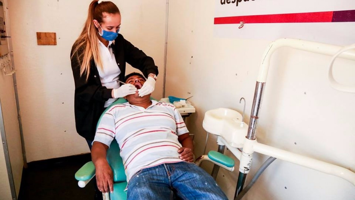 Beneficia DIF la colonia Bugambilias