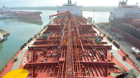 Condecora PEMEX al Buque Tanque Rarámuri como Buque Insignia 2019 