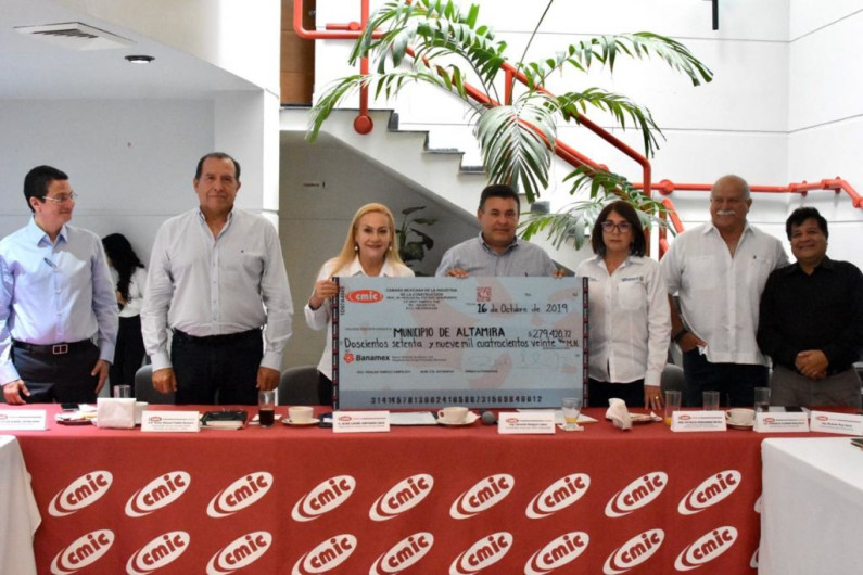 Reconoce CMIC a Altamira como punta de lanza de Tamaulipas