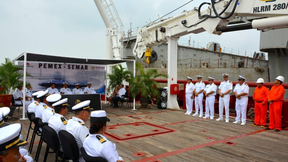 Suma Pemex embarcación multipropósito Ehécatl a flota menor