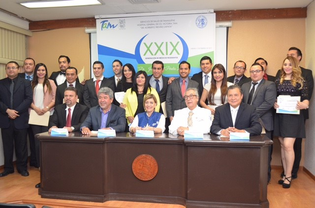 En Tamaulipas se gradúan18 nuevos médicos especialistas