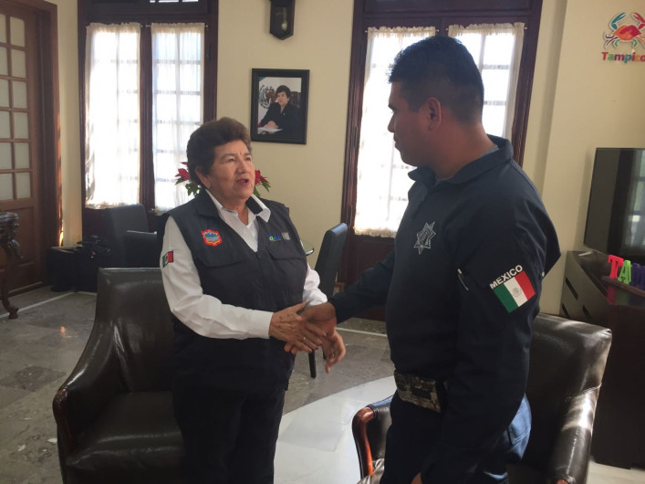 Se reúne Alcaldesa de Tampico con nuevo delegado de FT
