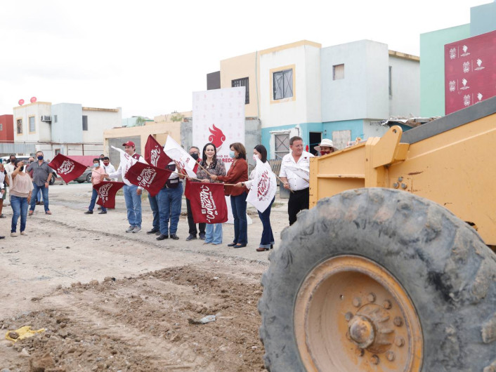 Arranca repavimentación en la colonia Olivos II