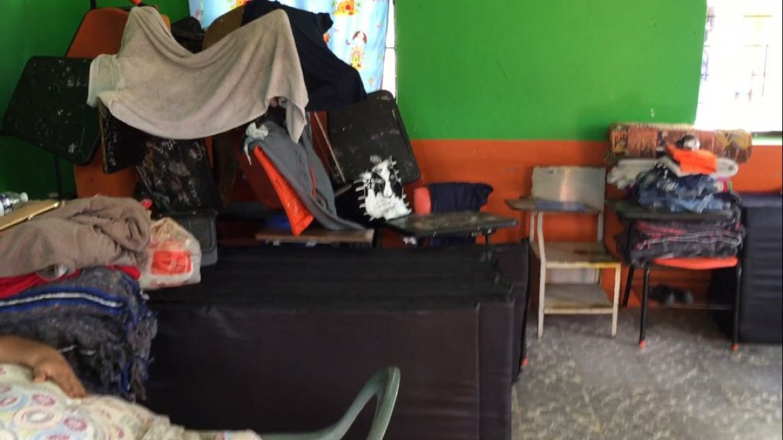 Continúan en albergues familias afectadas por inundaciones.