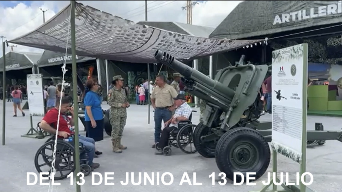 En sus últimos días la exposición “La Gran Fuerza de México” en Reynosa
