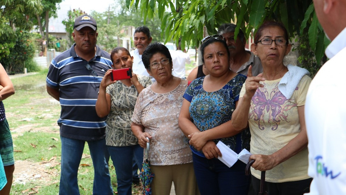Responde gobierno de Madero a llamado de vecinos