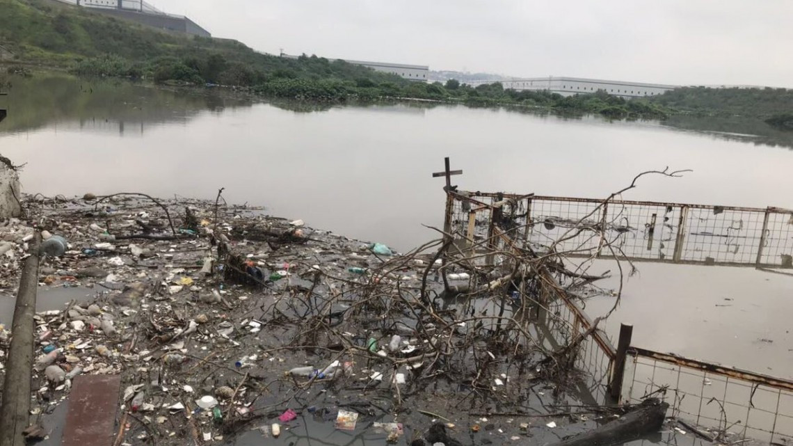 Coordinan acciones de apoyo por desbordamiento de presa