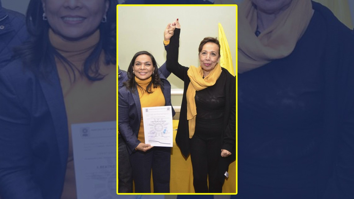 Beatriz Mojica se registra como precandidata al Senado por el PRD