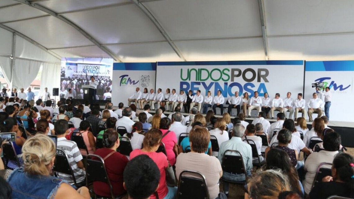 Dan banderazo de inicio al plan integral "Unidos por Reynosa" 