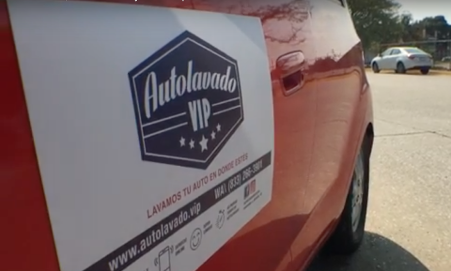 Autolavado VIP; Iniciativa de joven empresario