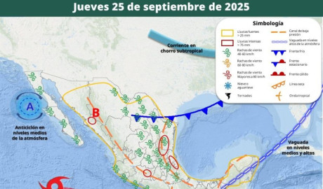 Protección Civil alerta por lluvias en Tamaulipas; continuará ambiente cálido