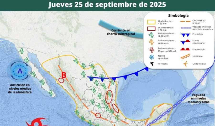 Protección Civil alerta por lluvias en Tamaulipas; continuará ambiente cálido