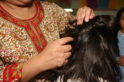 Contagio de piojos al iniciar clases de nivel básico