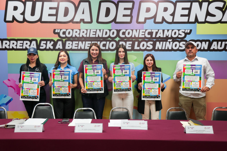 Invita Voluntariado DIF-Reynosa a carrera ‘Corriendo Conectamos’