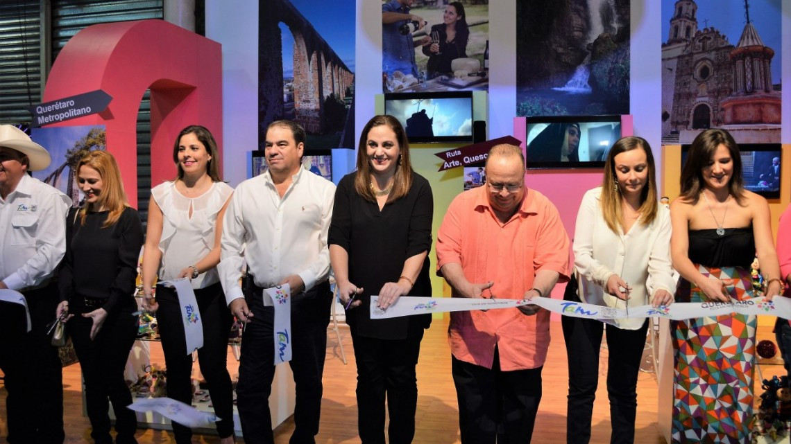 Pabellón Querétaro es inaugurado en la Feria Tamaulipas 2017