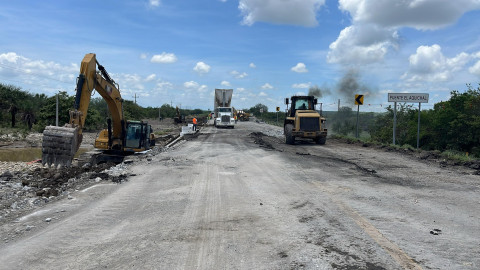 Daños en carreteras por lluvias suman 65 millones de pesos