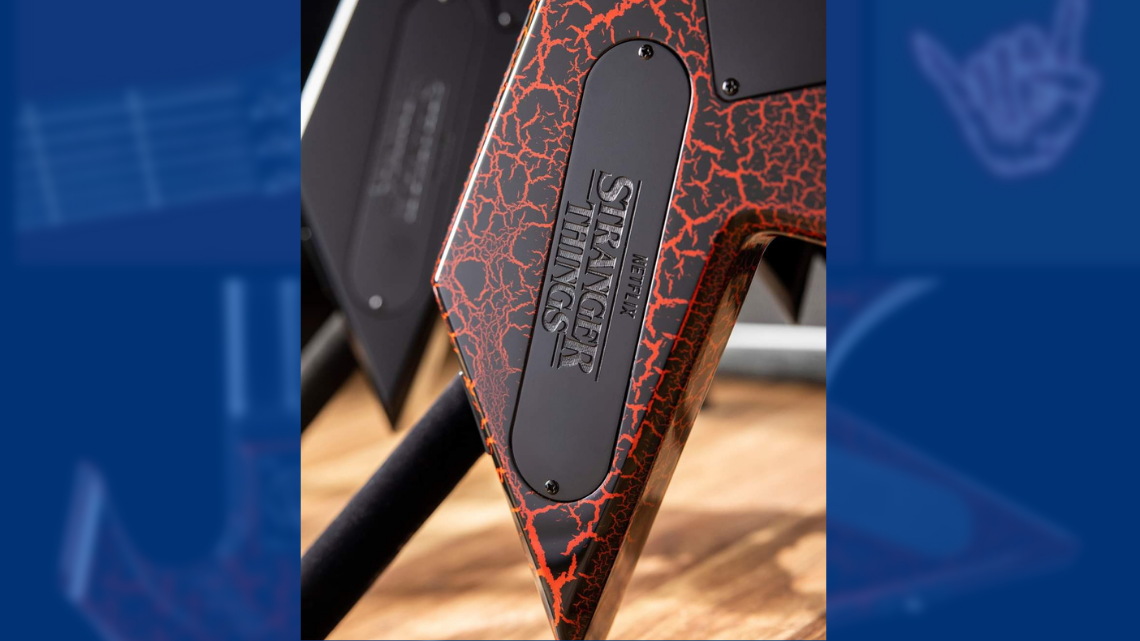 BC Rich y Netflix lanzan guitarra especial muy al estilo de Eddie Munson