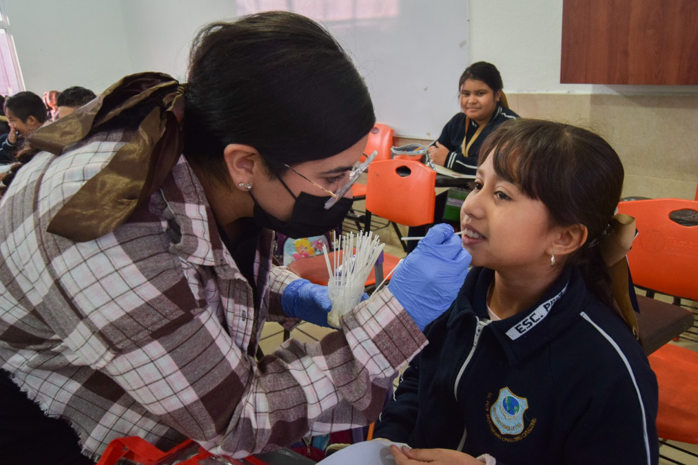 Lleva Gobierno Municipal campaña de salud a primaria de Los Fresnos
