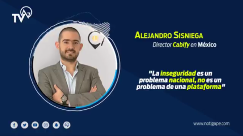 Inseguridad es problema nacional: director de Cabify