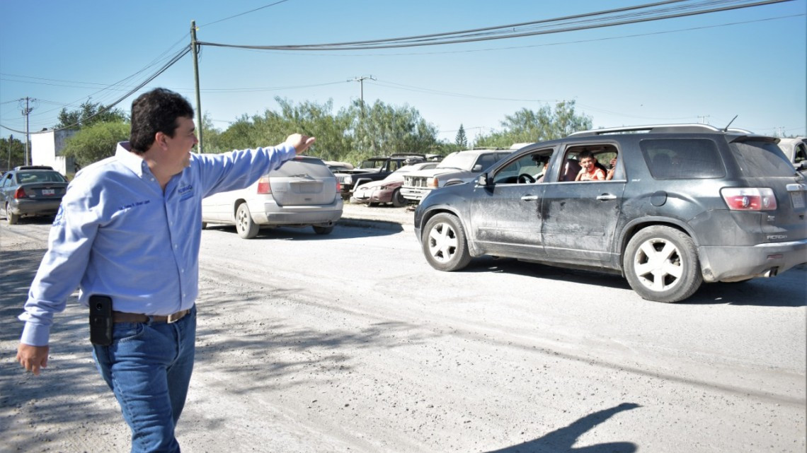 Arranca Programa Especial de Bacheo en Río Bravo