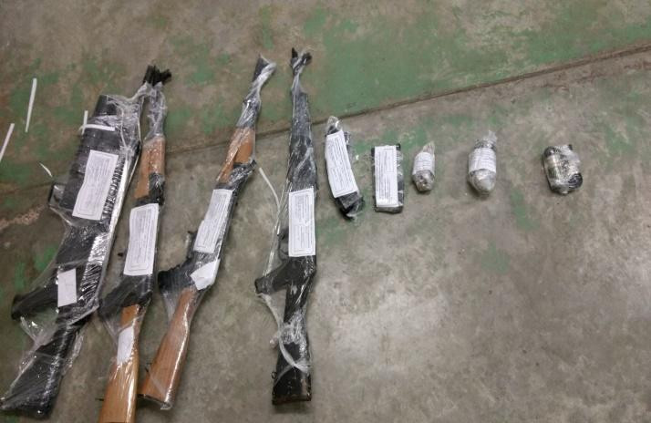 SSP asegura armas de calibre alto 