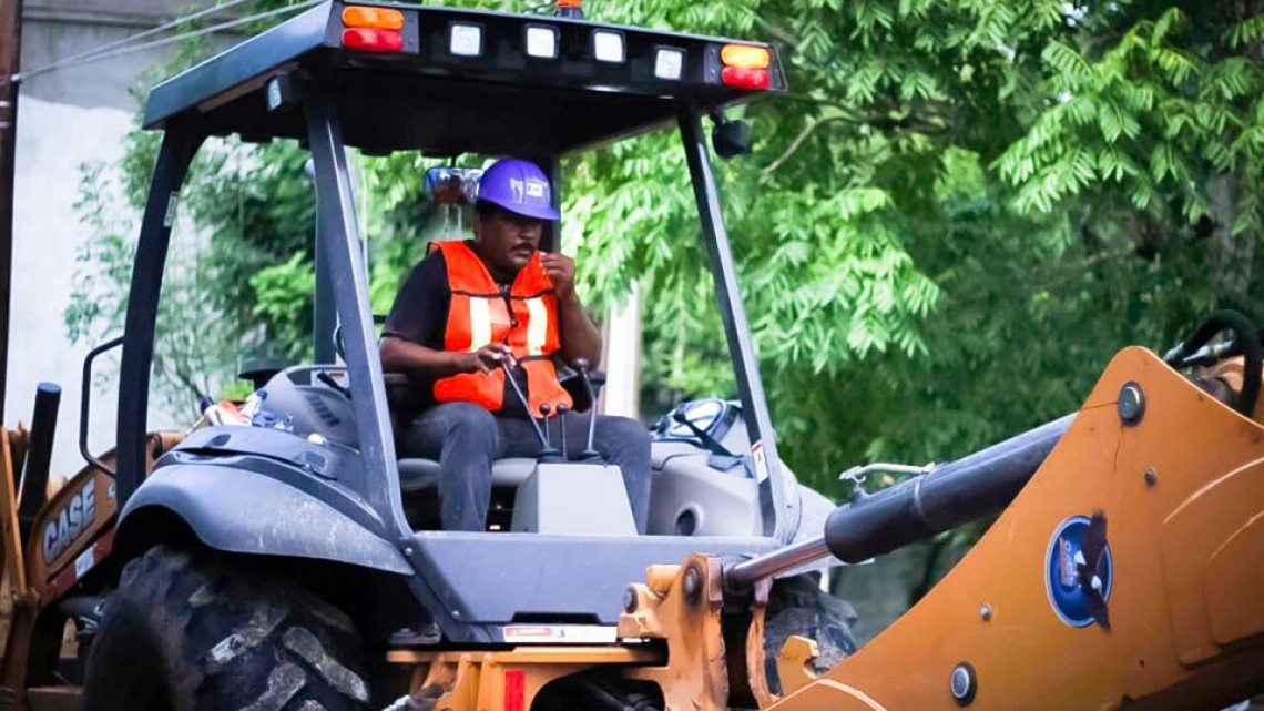 Incian trabajos en redes hidrosanitarias
