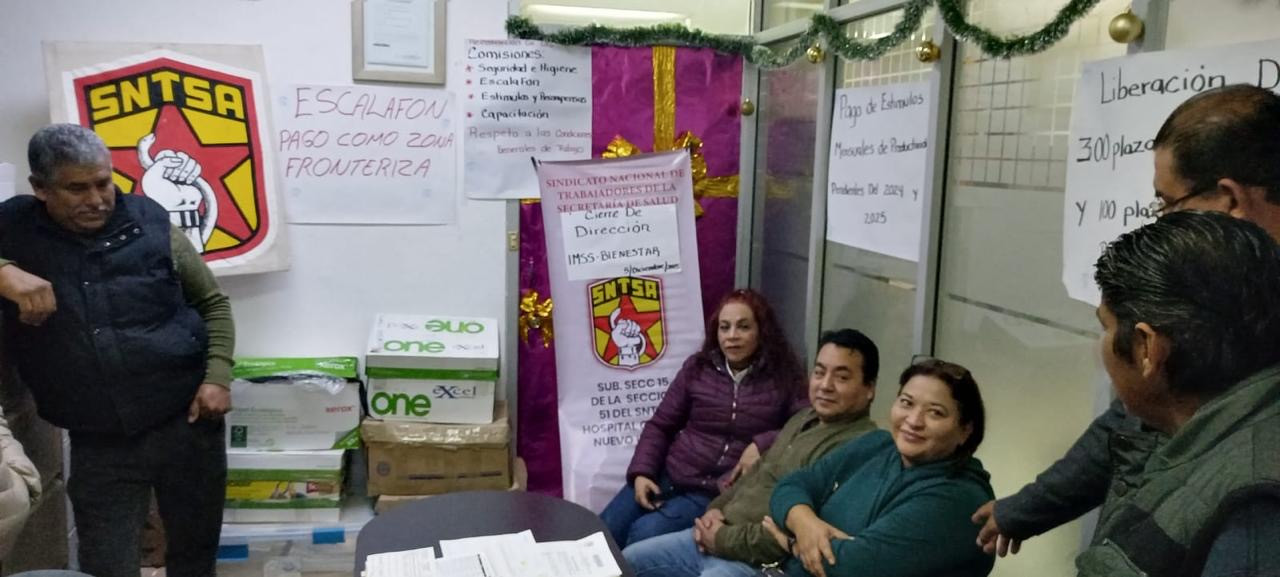 Exigen pago de salarios y cumplimiento laboral en el Hospital General IMSS-Bienestar
