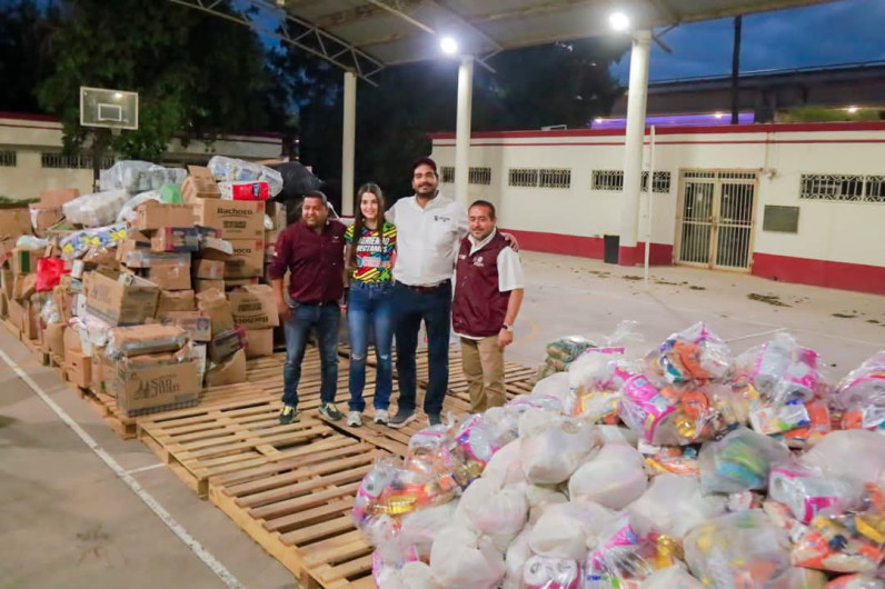 Responden corazones altamirenses a familias reynosenses