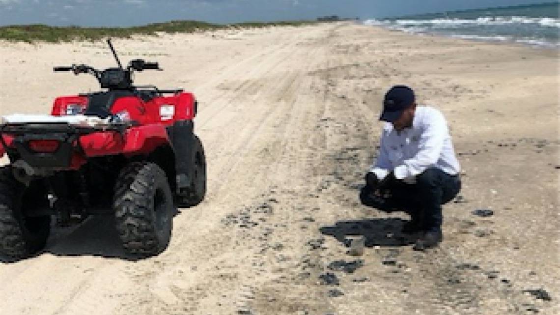 Realiza ASEA recorridos para determinar origen de hidrocarburo reportado en playas de Tamaulipas