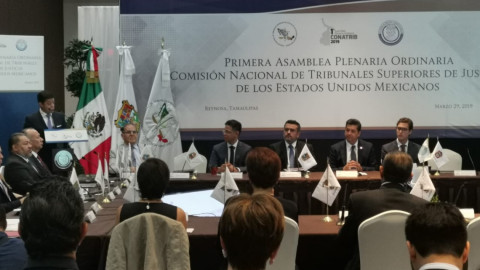 Celebran Magistrados primera sesión de CONATRIB 2019
