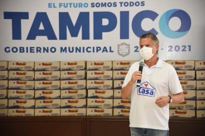 Donan 10 mil latas de atún para las familias vulnerables de Tampico